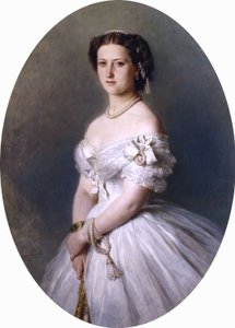 Helena, Prinses van Groot-Brittannië en Ierland door Franz Xaver Winterhalter